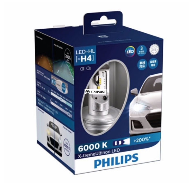 Philips X-treme Ultinon LED-HL H4 headlight