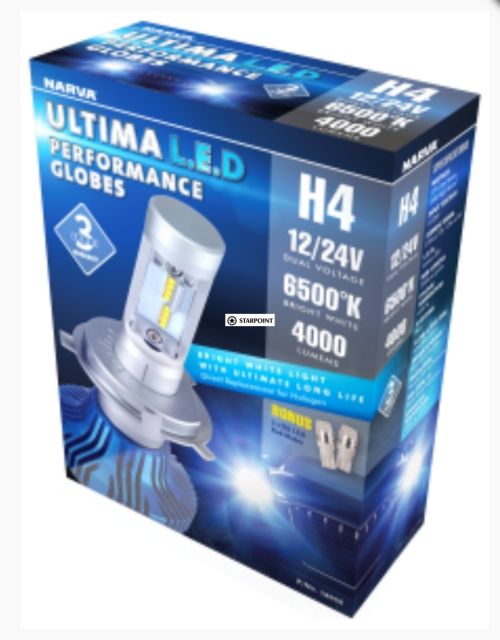 Narva H4 12/24V LED Conversion Kit