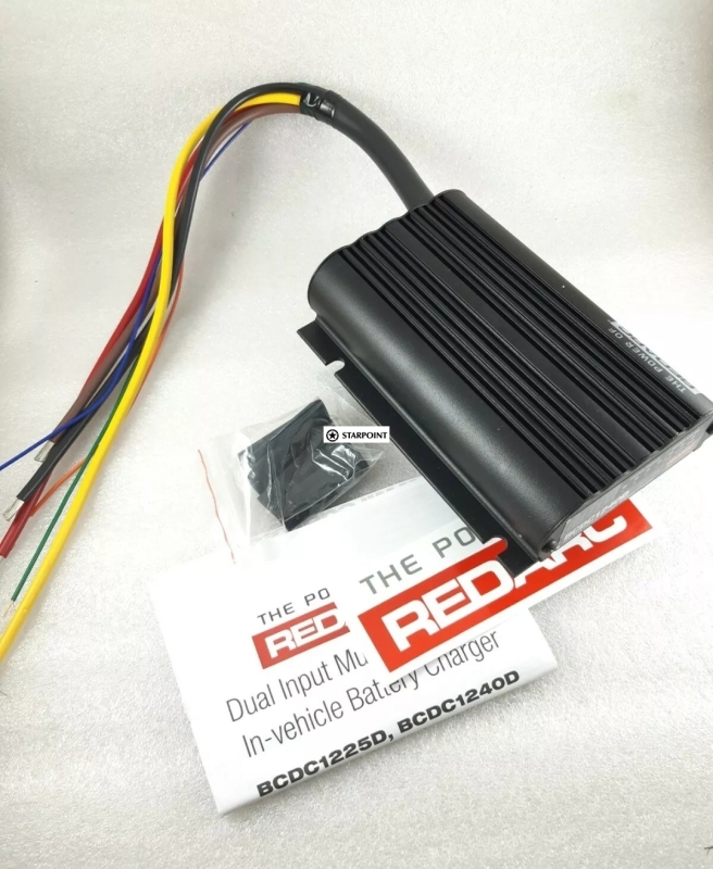 Redarc BCDC1240D Charger & fitting kit