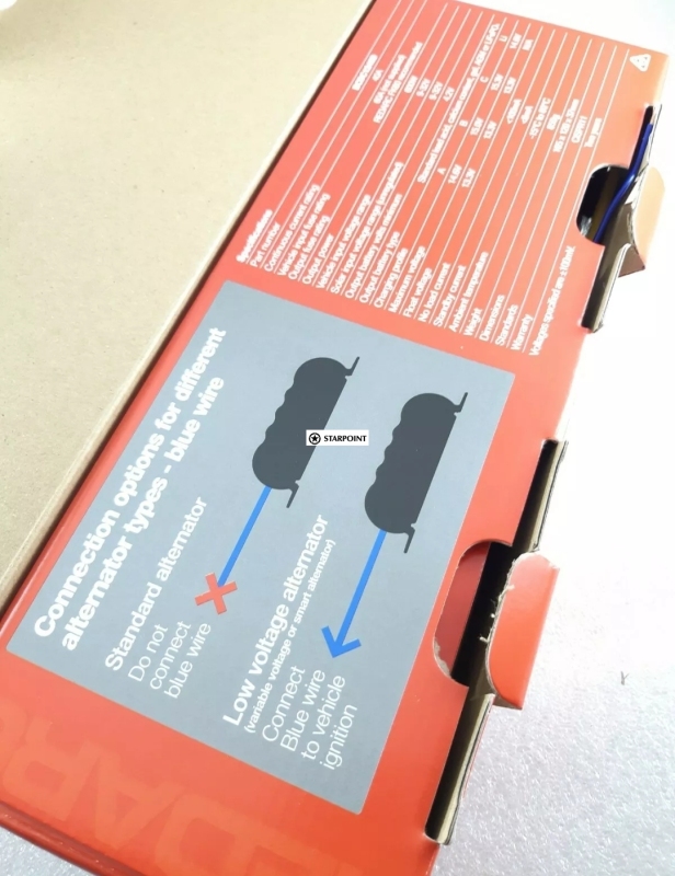 Redarc BCDC1240D Charger & fitting kit