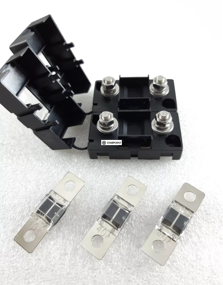 Midi Fuse Kit - 3 x 40 Amp Midi Fuses & 2 x Midi Fuse Holders