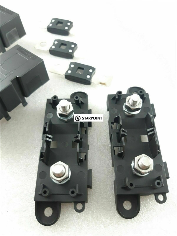 Mega Fuse Holder Kit 80 Amp for Dual Battery Systems Inverter 2 x Holder 3 Fuse
