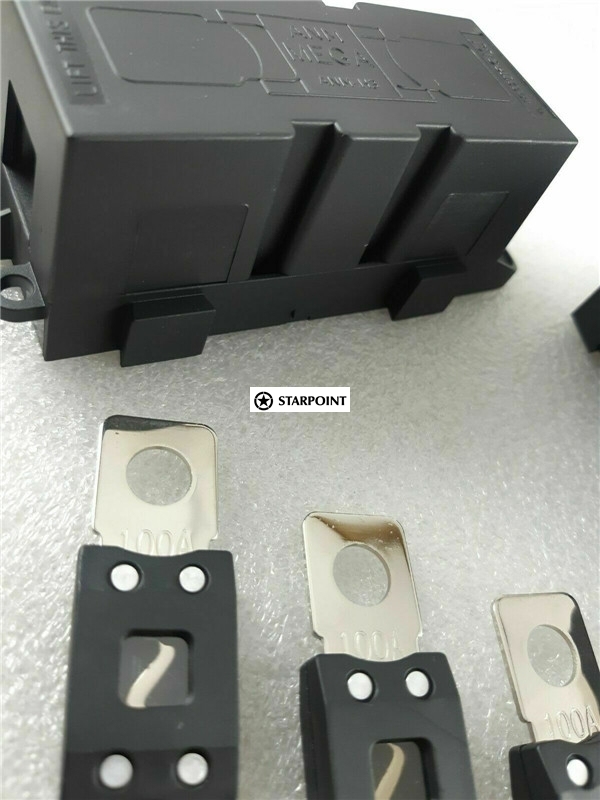 Mega Fuse Holder Kit 100 Amp for Dual Battery Systems Inverter 2 x Holder 3 Fuse