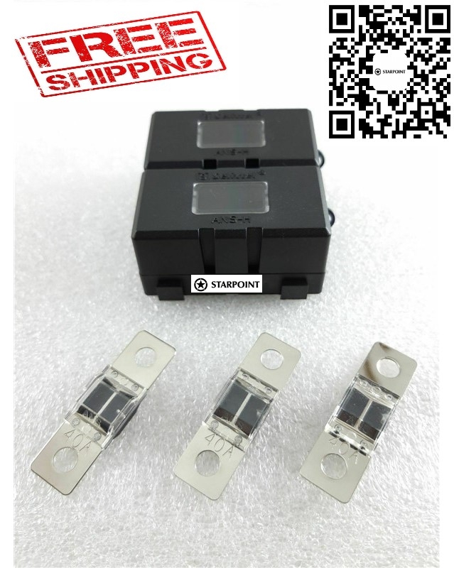 Midi Fuse & Fuse Holder Kit 40 Amp to suit Redarc BCDC1220 BCDC1225