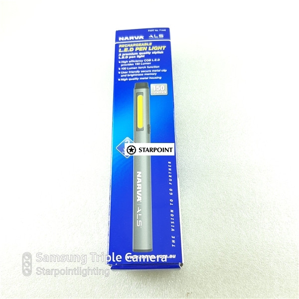 New Narva Pocket Light Rechargeable LED Inspection Light 71440