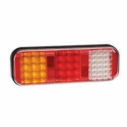 Narva Pair of 9-33 VOLT MODEL 42 LED REAR STOP/TAIL Light Direction Indicator and Reverse Lamp 94210