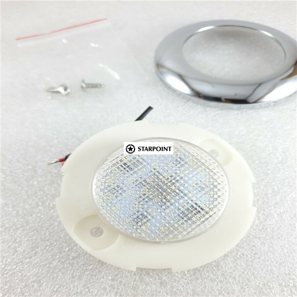 OEX LED lights for Inside Car LED Interior Light 75mm - Pre Wired - Low Current Flush Mount 12v 0.21 Amp