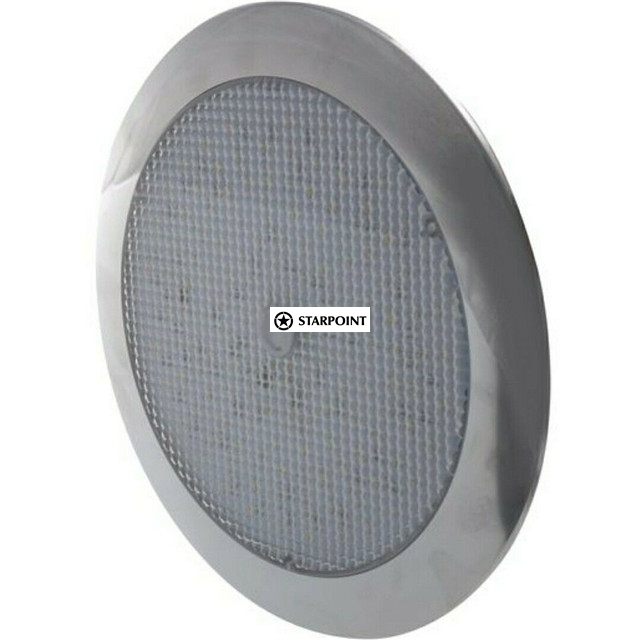 LED Interior Light 12V 205mm With Touch Switch High Low - Pre Wired -Low Current for Boat, Car, Truck, Caravan etc