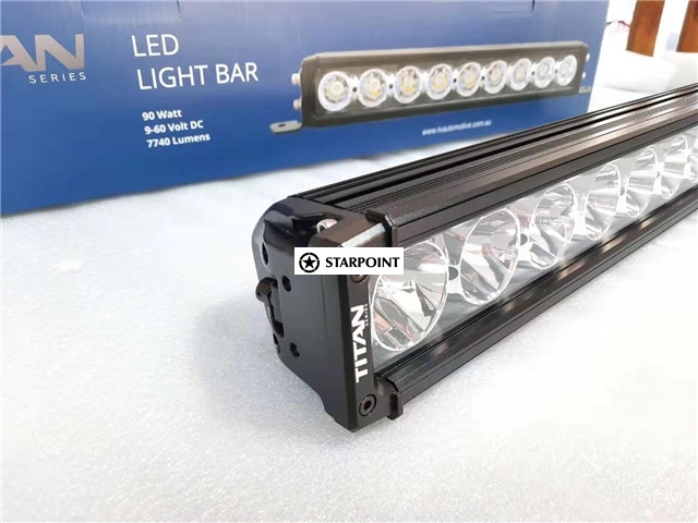 Low Voltage LV9401C 90 Watt Offroad Combo Light Bar, Combo Beam 17.2 Inch Titan LED Driving Light bar, 9-60V DC