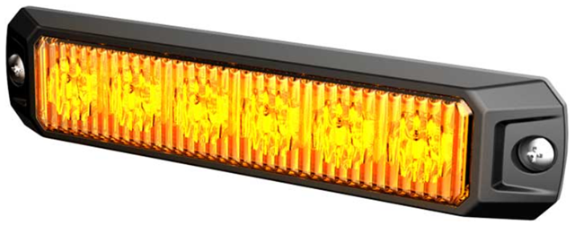 Low Voltage 18 W LED Warning Modules, LV9624A 10-30V Amber LED Warning Light