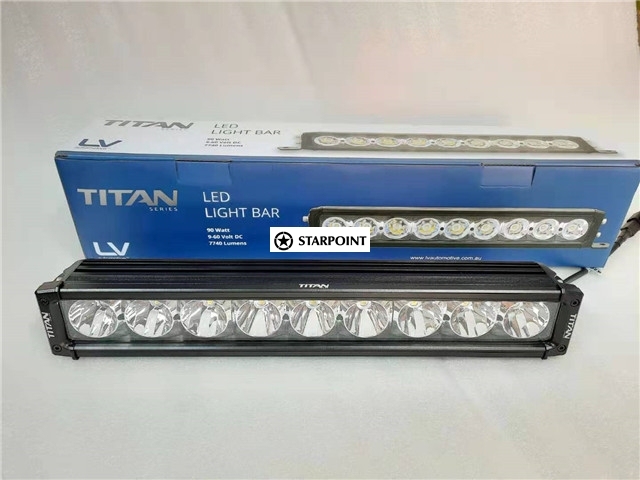 Low Voltage LV9401C 90 Watt Offroad Combo Light Bar, Combo Beam 17.2 Inch Titan LED Driving Light bar, 9-60V DC