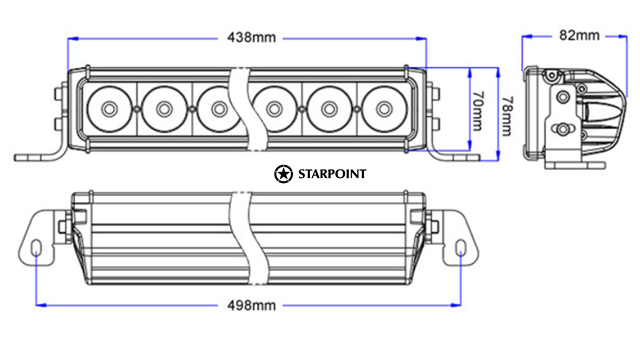 Low Voltage LV9401C Combo LED Light bar