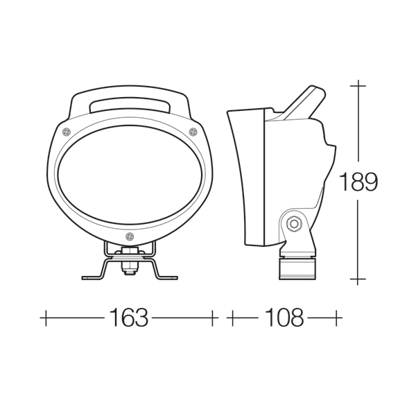 Narva LED Work Light Flood