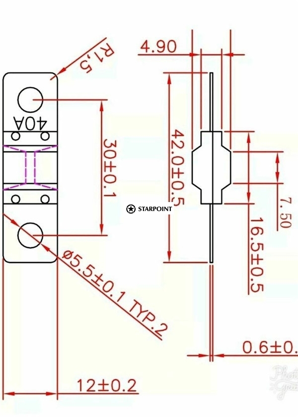 60 Amp Fuse Midi Fuse Kit