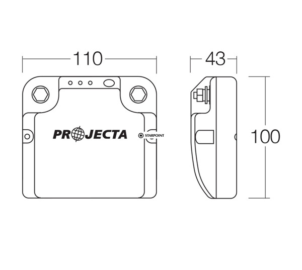 Projecta Dual Battery Isolator 12 Volt 100 Amp