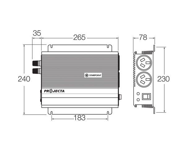 Projecta Modified Sine Wave Inverter