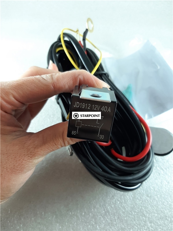 LED Wiring Loom Harness Kit With Switch for Driving light Bar 12V 40A