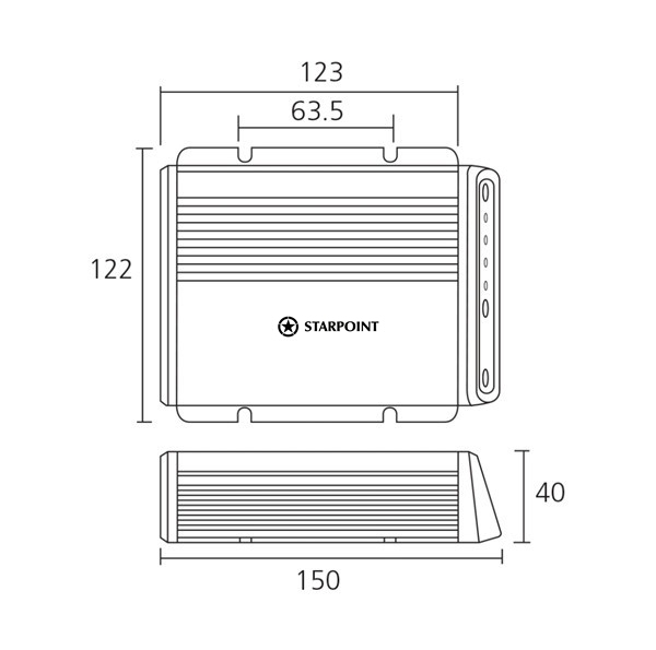 Projecta 25A 5 Sgtage Intelli-Charge 9-32V Lithum Dual Battery Charger
