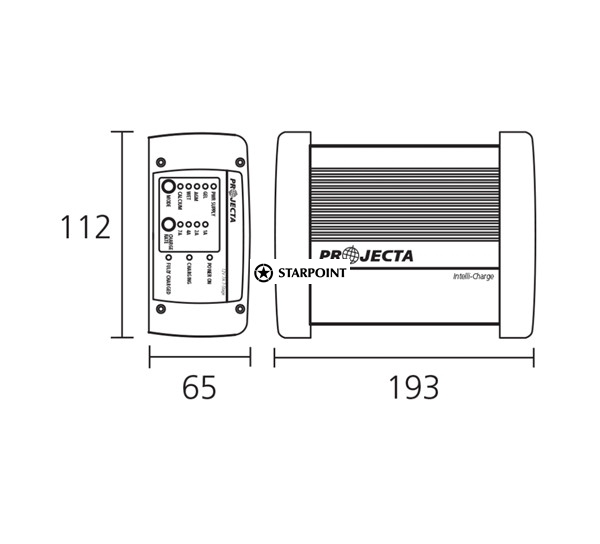 Projecta Intelli-charge 7 Stage Battery Charger 12 Volt 7 Amp