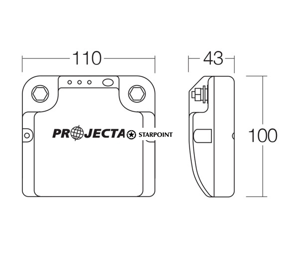 Projecta Dual Battery Isolator 12 Volt 100 Amp Kit