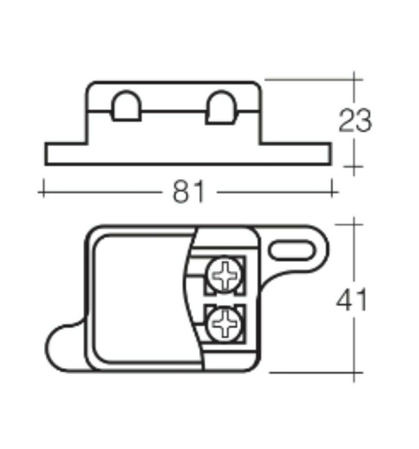 Twin Midi Fuse Holder 50A