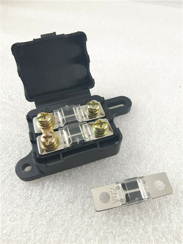 Twin Midi Fuse Holder Kit 60A