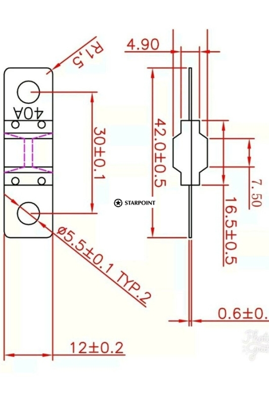 3 x 100 Amp Midi Fuse - Suit Dual Battery or Solar DCDC - Bulk Available