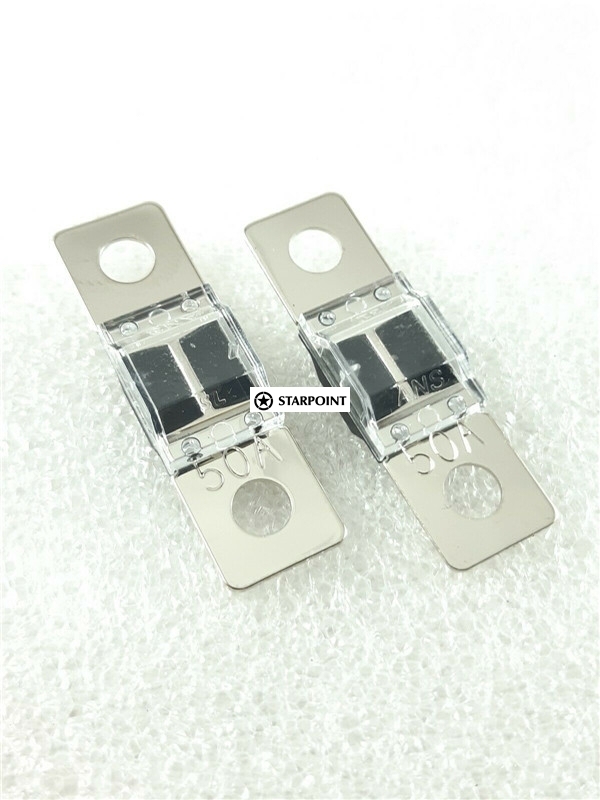 2pc 50A MIDI Fuses to suit Dual Battery or Solar Bolt Down ANS Fuse