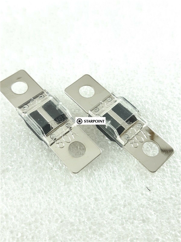 2pc 80A MIDI Fuses to Suit Dual Battery or Solar Bolt Down ANS Fuse