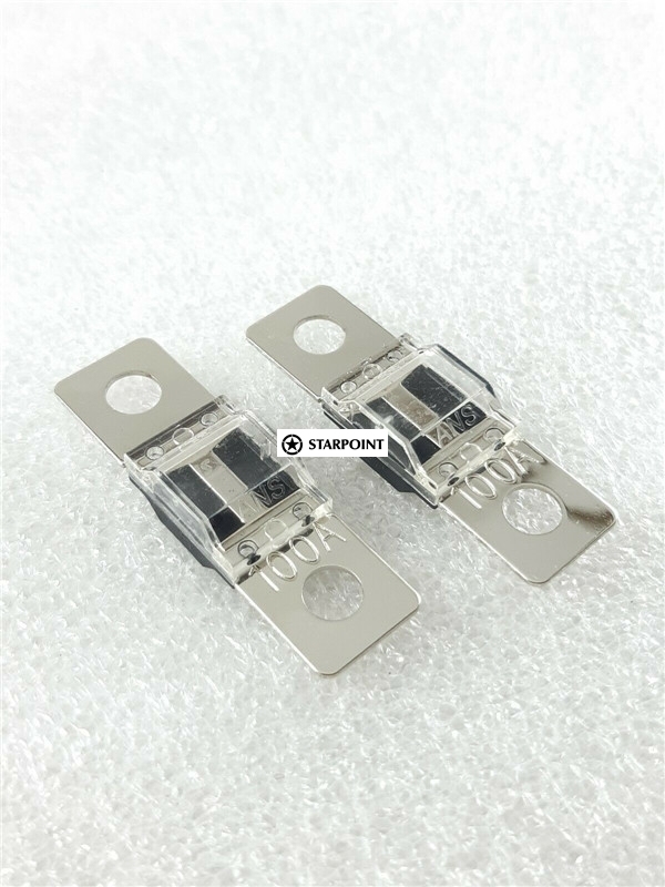 2pc 100A MIDI Fuses to suit Dual Battery or Solar Bolt Down ANS Fuse