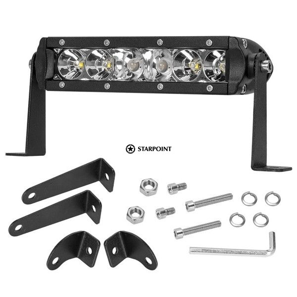 Super Bright Single Row LED light Bar 7 Inch, 13inch, 18 inch, 31 inch, 41inch, 51inch, Offroad Slim LED Offroad Lights for Car, Truck, jeep