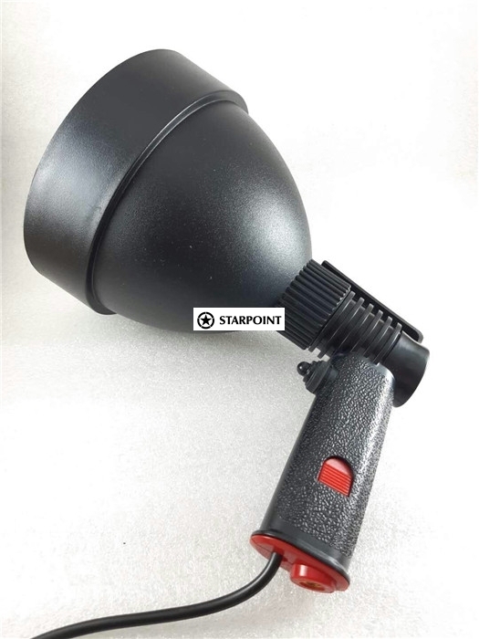 12v Spotlight LED Handheld Spotlight 150mm 60w, 4500 Lumens Hunting Spotlight for Camping, Hunting
