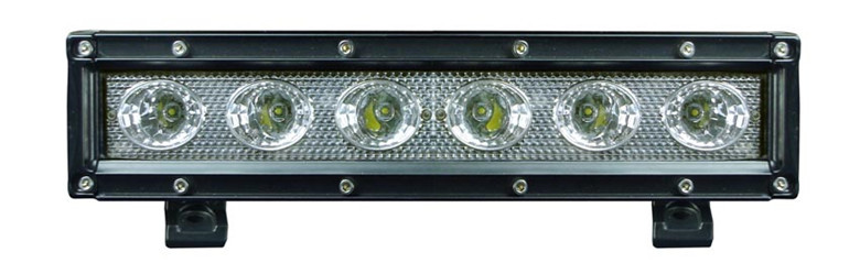 11 Inch Single LED Row Light Bar, 2700 Lumens Cree Flood Beam Driving Light Bar for UTE 4WD ATV