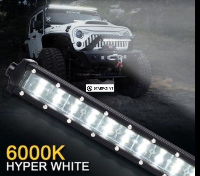 Cree Double Row 22 Inch LED Driving Light Bar Slimline led light bar 120 Watt Powerful High Output Shaped Beam