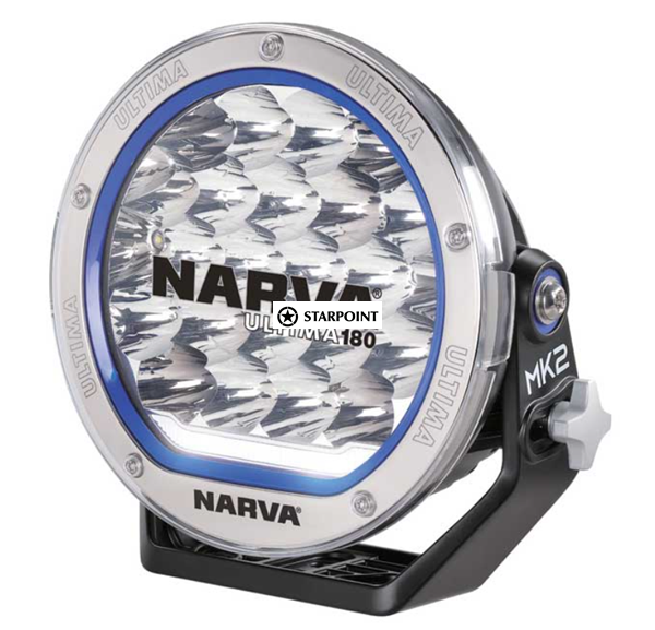 Narva Ultima Powerful LED Driving Lamps, 71730 Offroad 180mm LED Driving Lights