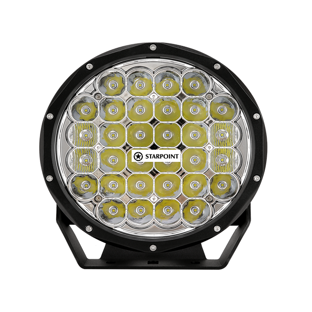 Pair LED Driving Lights 9" Osram Driving Spotlights, Round Offroad