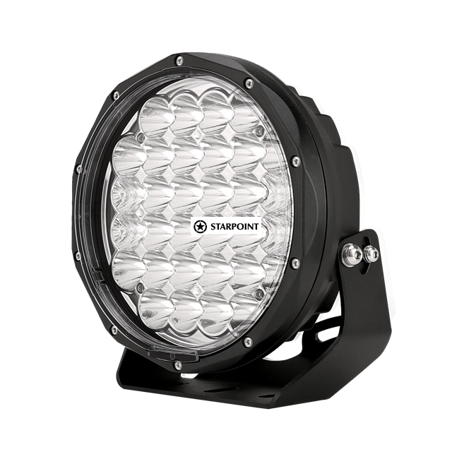 Pair LED Driving Lights 9" Osram Driving Spotlights, Round Offroad