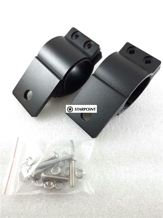 Pair Bull Bar Brackets for lights, 1.6-3inch Clamp Nudge Bar Mounting Brackets