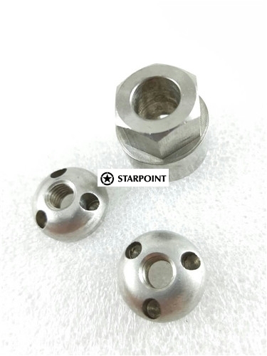 Starpoint M6 Anti Theft Security Lock Nuts 2* 6MM Nuts +1 Key Bolt tools