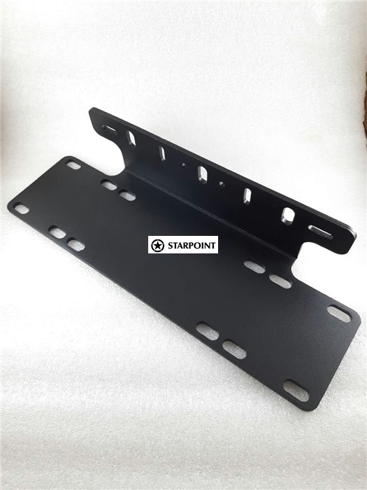 Number Plate Mounting Bracket for Driving Spotlight, Licence Plate Bracket for LED Driving Light Bar