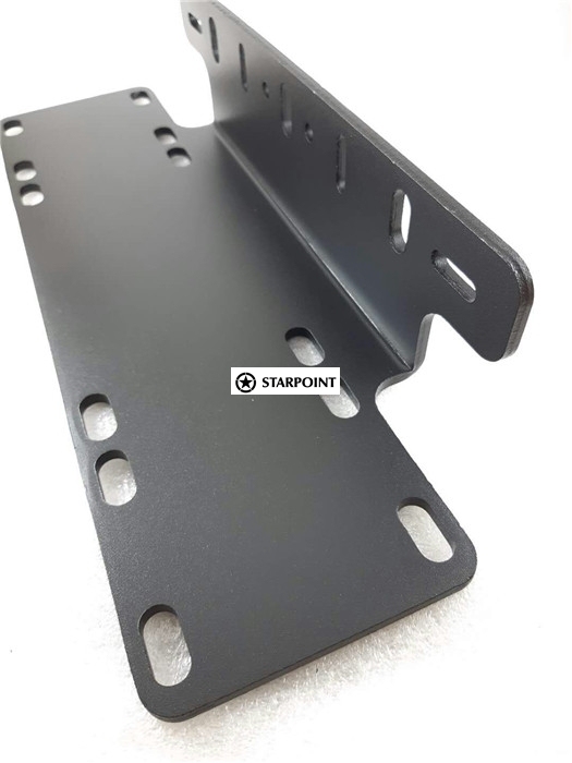 Number Plate Mounting Bracket for Driving Spotlight, Licence Plate Bracket for LED Driving Light Bar