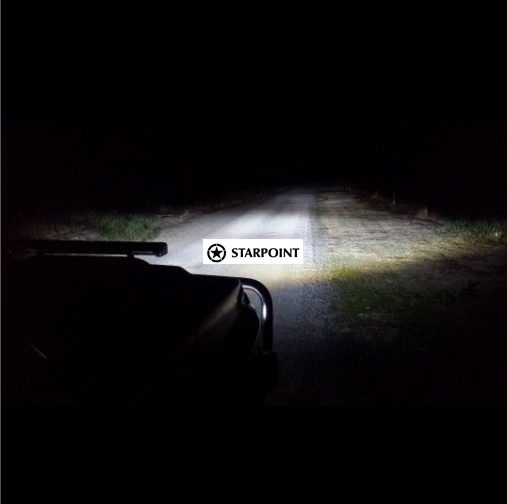 Pair GQ Patrol 7 Inch LED Headlights x 2 New Projector Lens High Output for Jeep, Holden H series, Truck