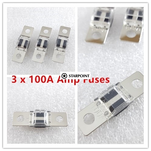 3 x 30 AMP/ 40 AMP/ 50 AMP/ 60 AMP/ 80 AMP/ 100 AMP Midi Fuses Suit Dual Battery or Solar Bulk Available