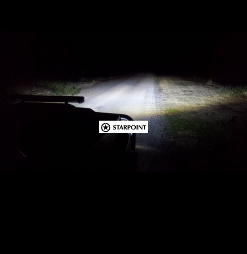 Pair GQ Patrol 7 Inch LED Headlights x 2 New Projector Lens for Holden H series / Jeep 4x4, Motorcycle, Truck