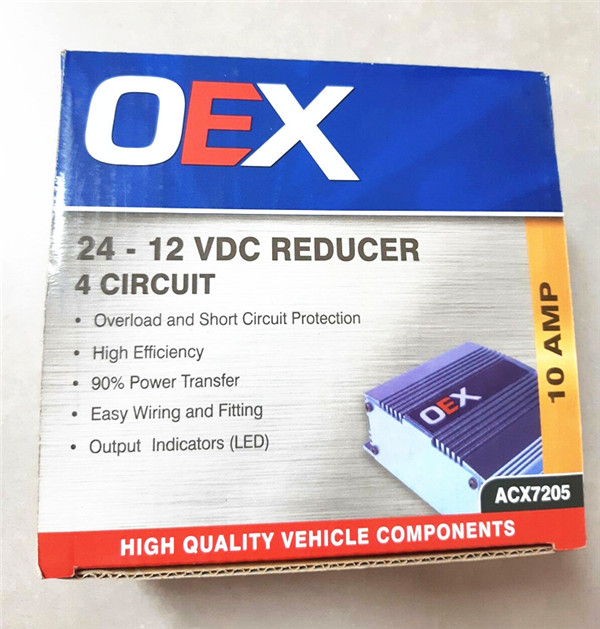 Truck Trailer Lights Voltage Reducer 24v To 12v 10 Amp High Quality 4