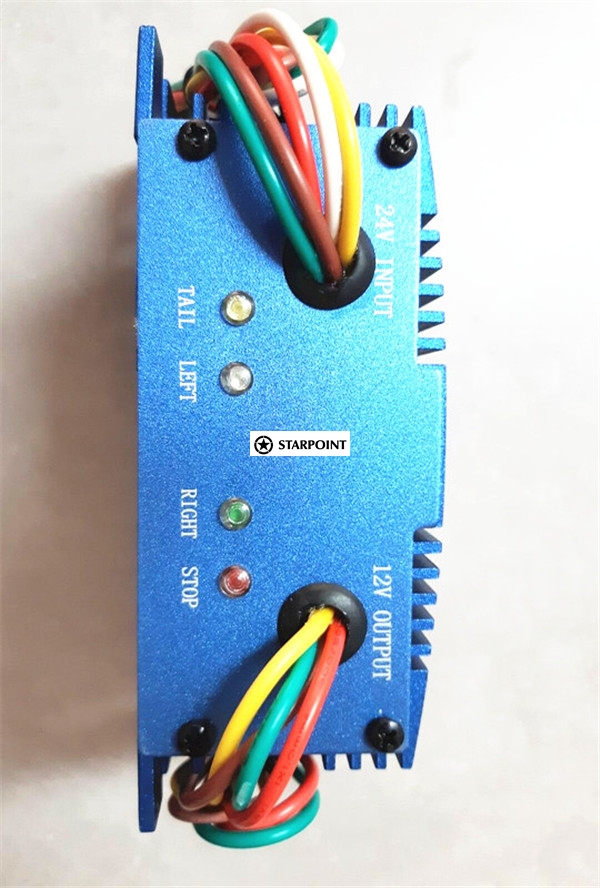 Truck Trailer Lights Voltage Reducer 24v To 12v 10 Amp High Quality 4