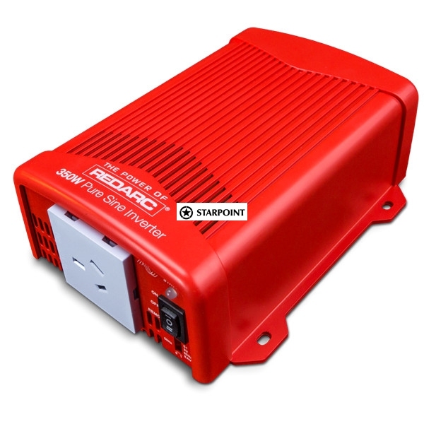 12 Volt 350 Watt Redarc Pure Sine Wave Inverter