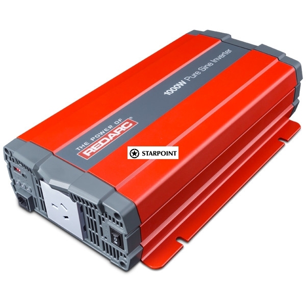 Redarc 12 Volt 1000 Watt Pure Sine Wave Inverter