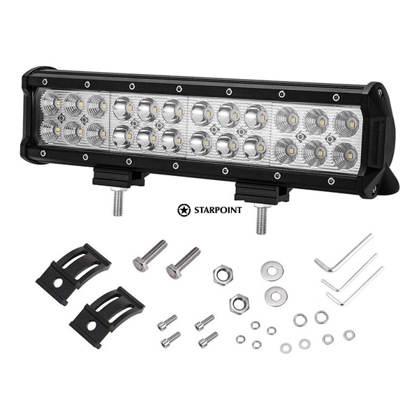 12 Inch LED Driving Light Bar Combo Beam Double Row LED Light Bar