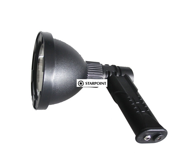 125mm Handheld Spotlight, 25w Rechargeable LED Hunting Light for camping Fishing